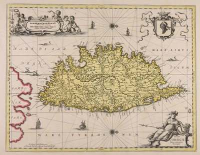 New and Accurate Description of the Island of Corsica by Unbekannt Unbekannt